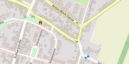 Hochzeitslocation auf Satellitenbild