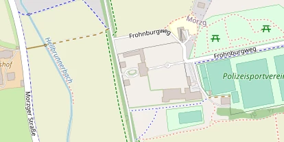 Hochzeitslocation auf Satellitenbild