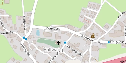 Hochzeitslocation auf Satellitenbild