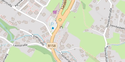 Hochzeitslocation auf Satellitenbild