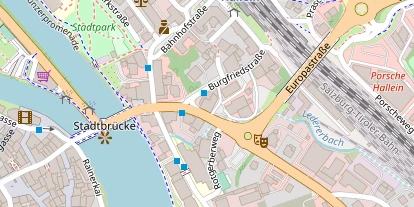 Hochzeitslocation auf Satellitenbild