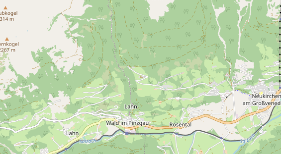 Lieu de mariage sur la carte