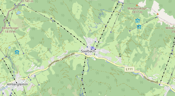 Hochzeitslocation auf Karte