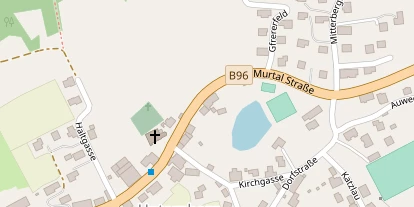 Hochzeitslocation auf Satellitenbild