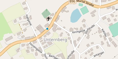 Hochzeitslocation auf Satellitenbild