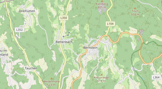 wedding venue on map