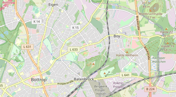 Hochzeitslocation auf Karte