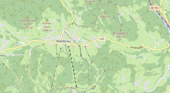 Hochzeitslocation auf Karte