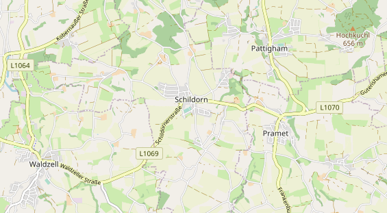 Trouwlocatie op kaart