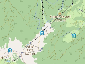 Hochzeitslocation auf Karte