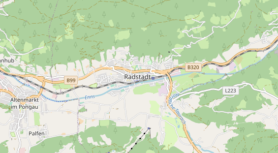 wedding venue on map