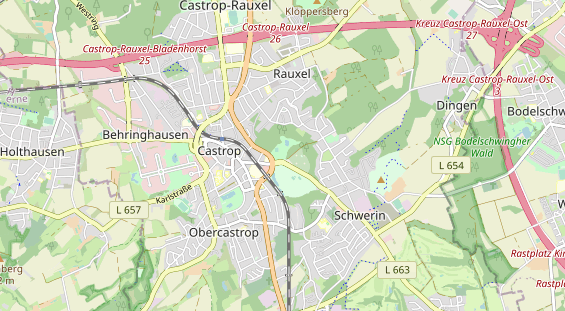 wedding venue on map