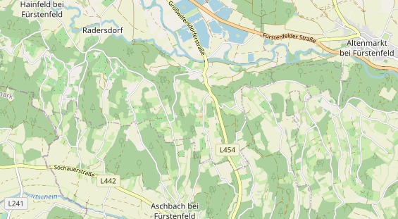 Hochzeitslocation auf Karte