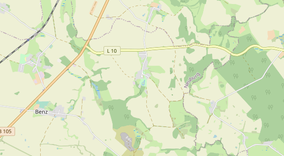 wedding venue on map