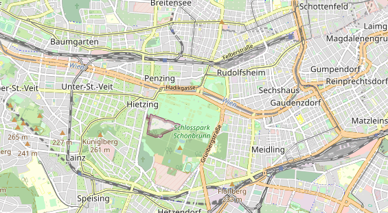 wedding venue on map