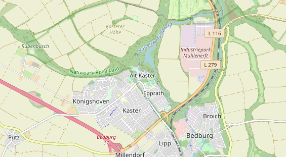 wedding venue on map