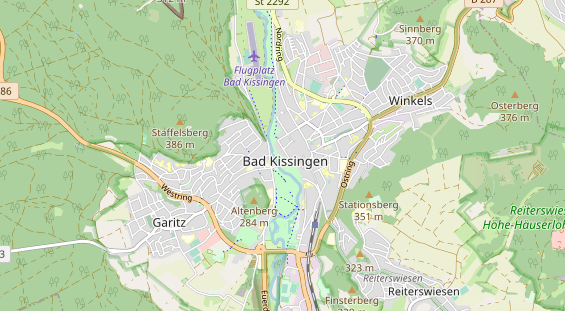 wedding venue on map