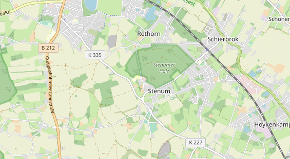 Trouwlocatie op kaart