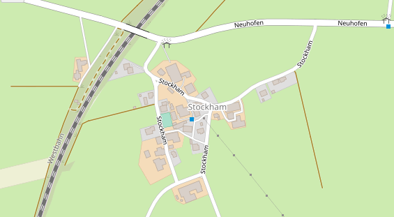 Hochzeitslocation auf Satellitenbild