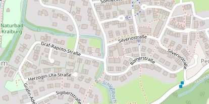 Hochzeitslocation auf Satellitenbild