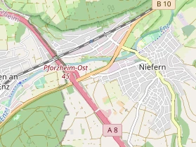 wedding venue on map