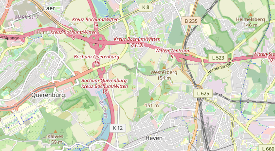 Hochzeitslocation auf Karte