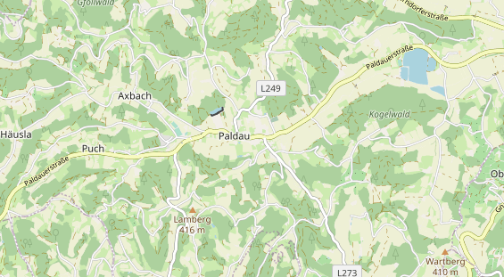 wedding venue on map