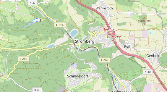 Lieu de mariage sur la carte