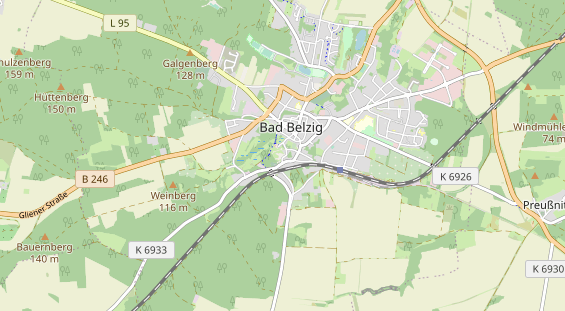 wedding venue on map