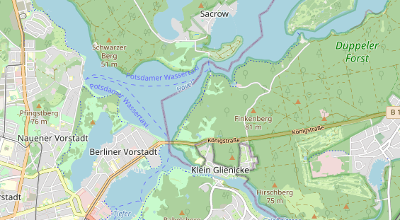 Lieu de mariage sur la carte