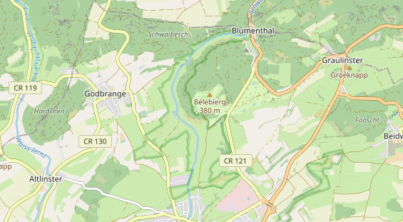 Hochzeitslocation auf Karte