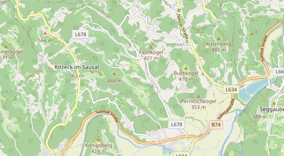 Trouwlocatie op kaart