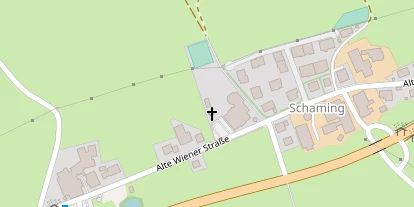 Hochzeitslocation auf Satellitenbild