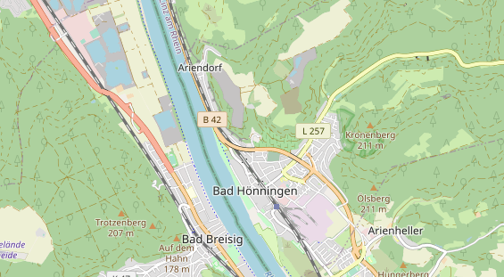 Lieu de mariage sur la carte