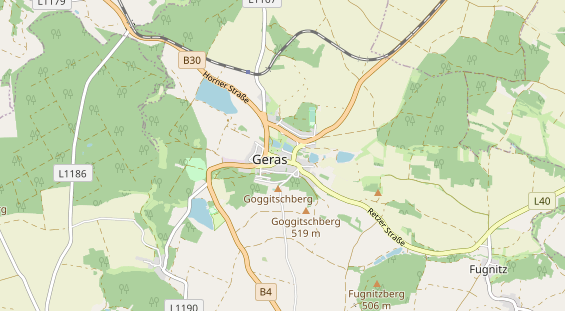 Lieu de mariage sur la carte