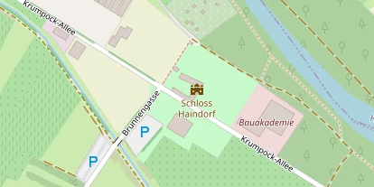 Hochzeitslocation auf Satellitenbild