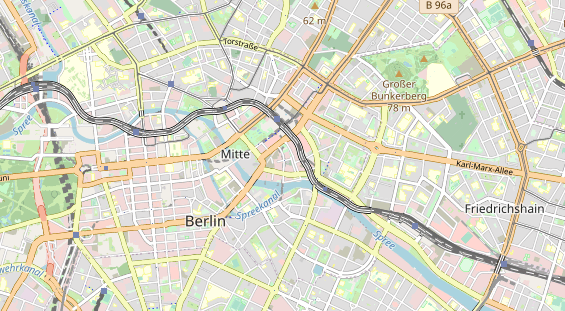 Lieu de mariage sur la carte