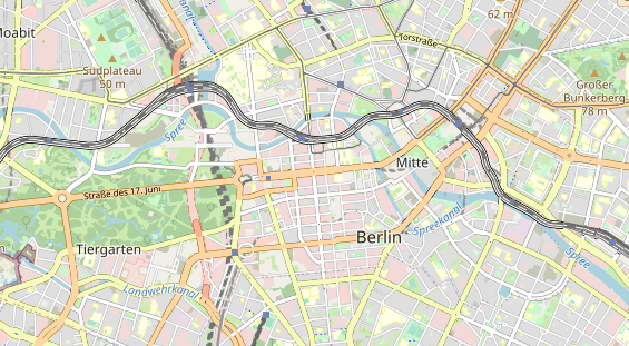 Lieu de mariage sur la carte
