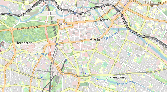 Lieu de mariage sur la carte