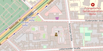 Hochzeitslocation auf Satellitenbild