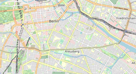 Lieu de mariage sur la carte