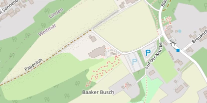 Hochzeitslocation auf Satellitenbild