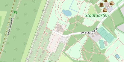 Hochzeitslocation auf Satellitenbild
