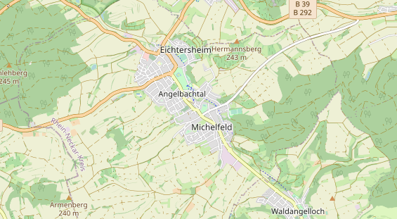 Trouwlocatie op kaart