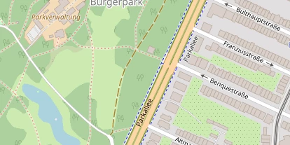 Hochzeitslocation auf Satellitenbild