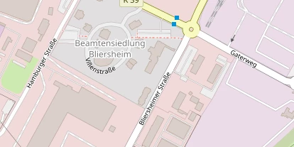 Hochzeitslocation auf Satellitenbild