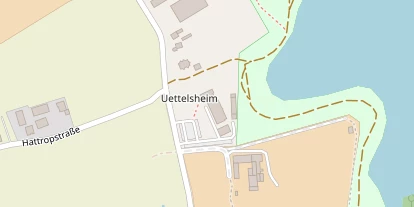Hochzeitslocation auf Satellitenbild