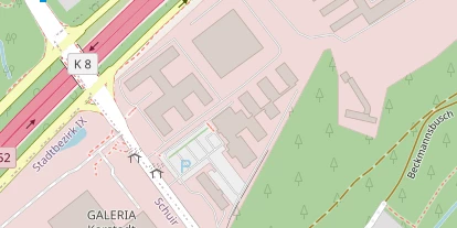 Hochzeitslocation auf Satellitenbild