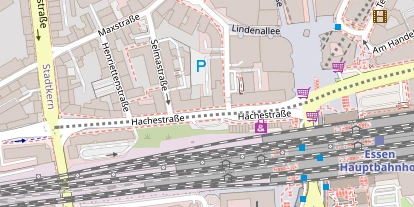 Hochzeitslocation auf Satellitenbild