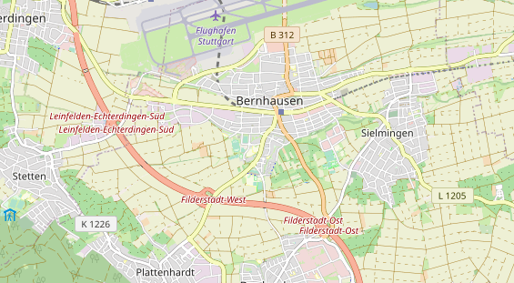 Lieu de mariage sur la carte